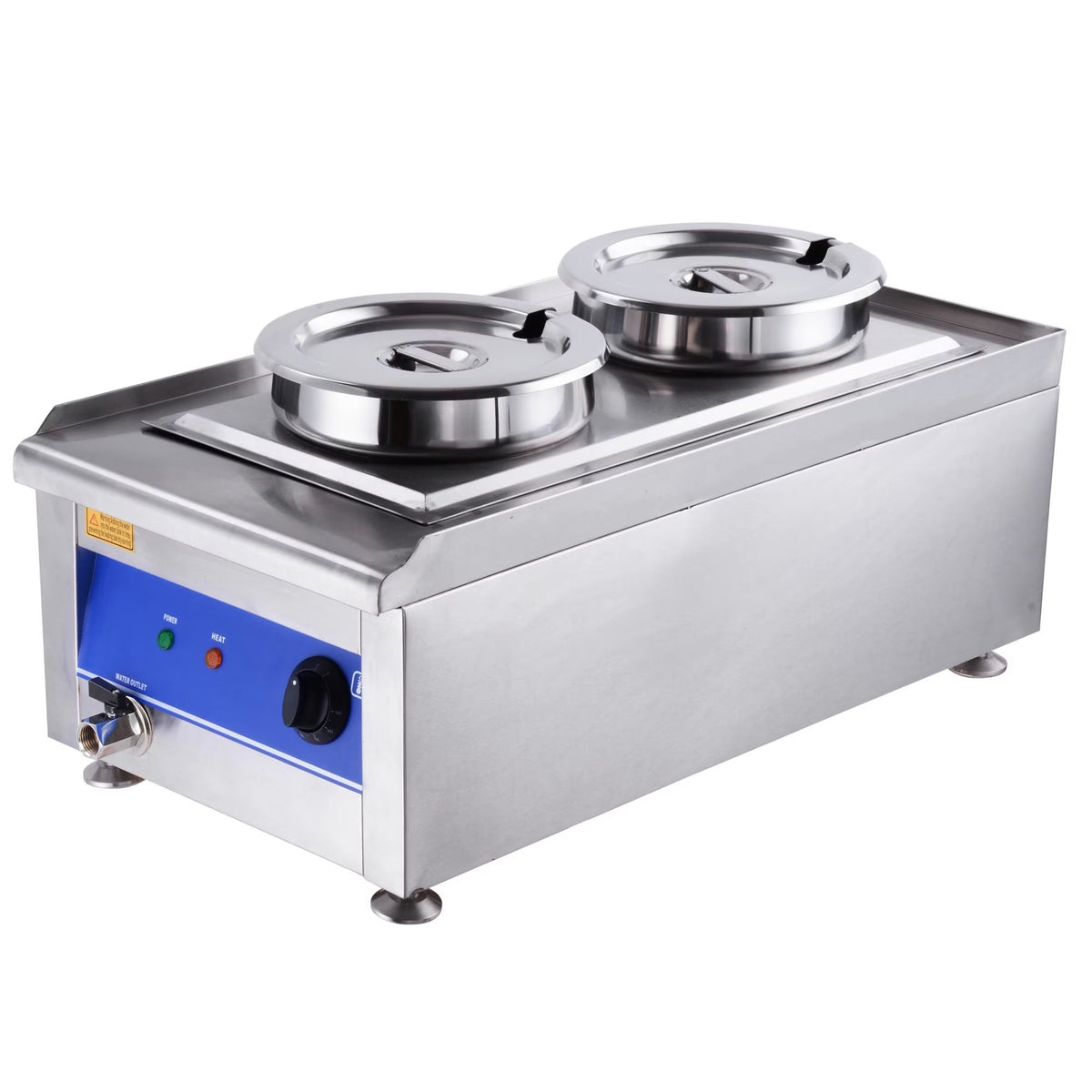 1200W Food Warmer with 2 Large Pots H142640