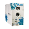 Cat6 1000ft CMP Plenum Rated 550 Mhz 23 AWG Bulk Ethernet Cable White R490