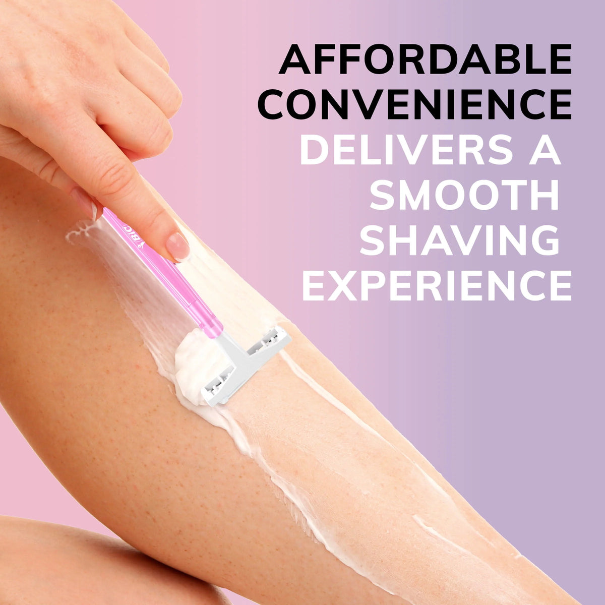Twin Select Silky Touch Disposable Razor, Women's, 2-Blade, 10 Count Q1675
