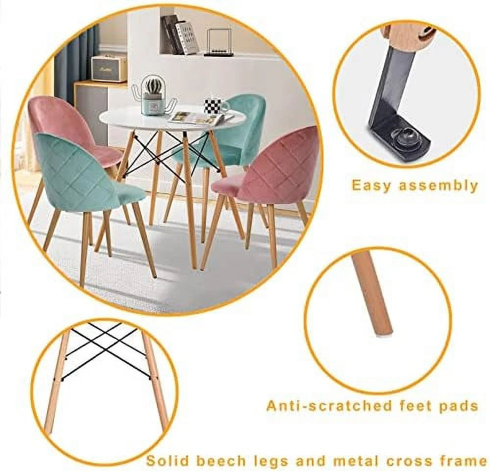 Black Round Dining Table N39106