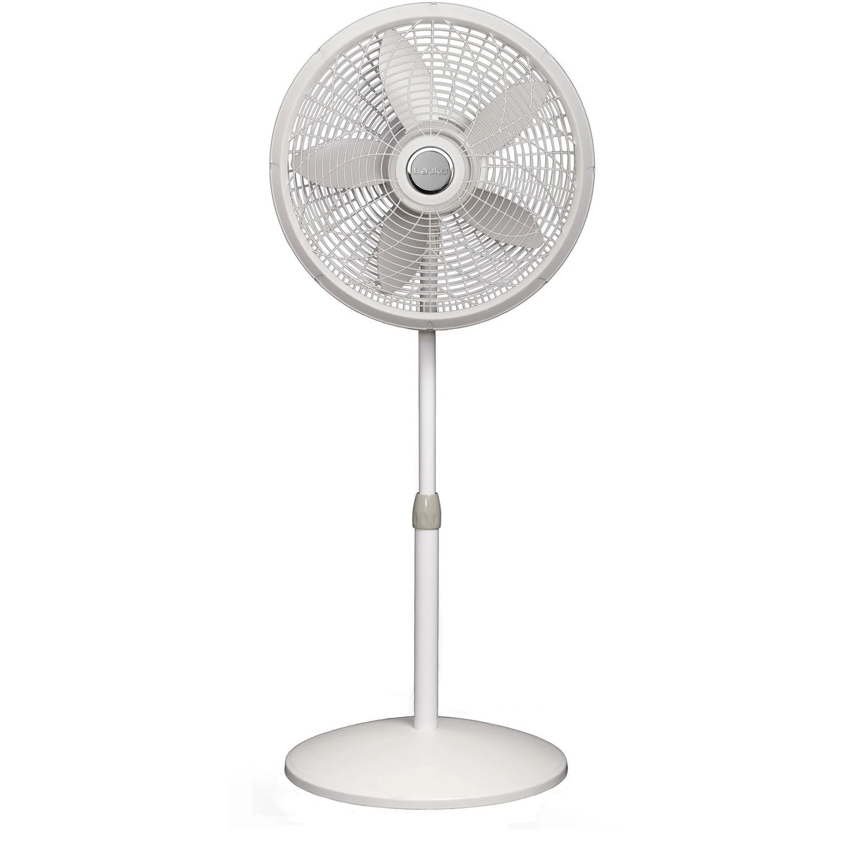 White 18 Inch 3-Speed Oscillating Pedestal Fan P1908