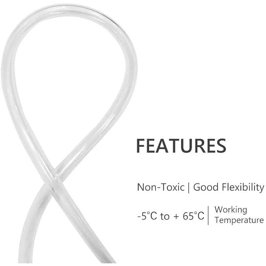 Clear Vinyl Tubing Flexible PVC Hose A86781