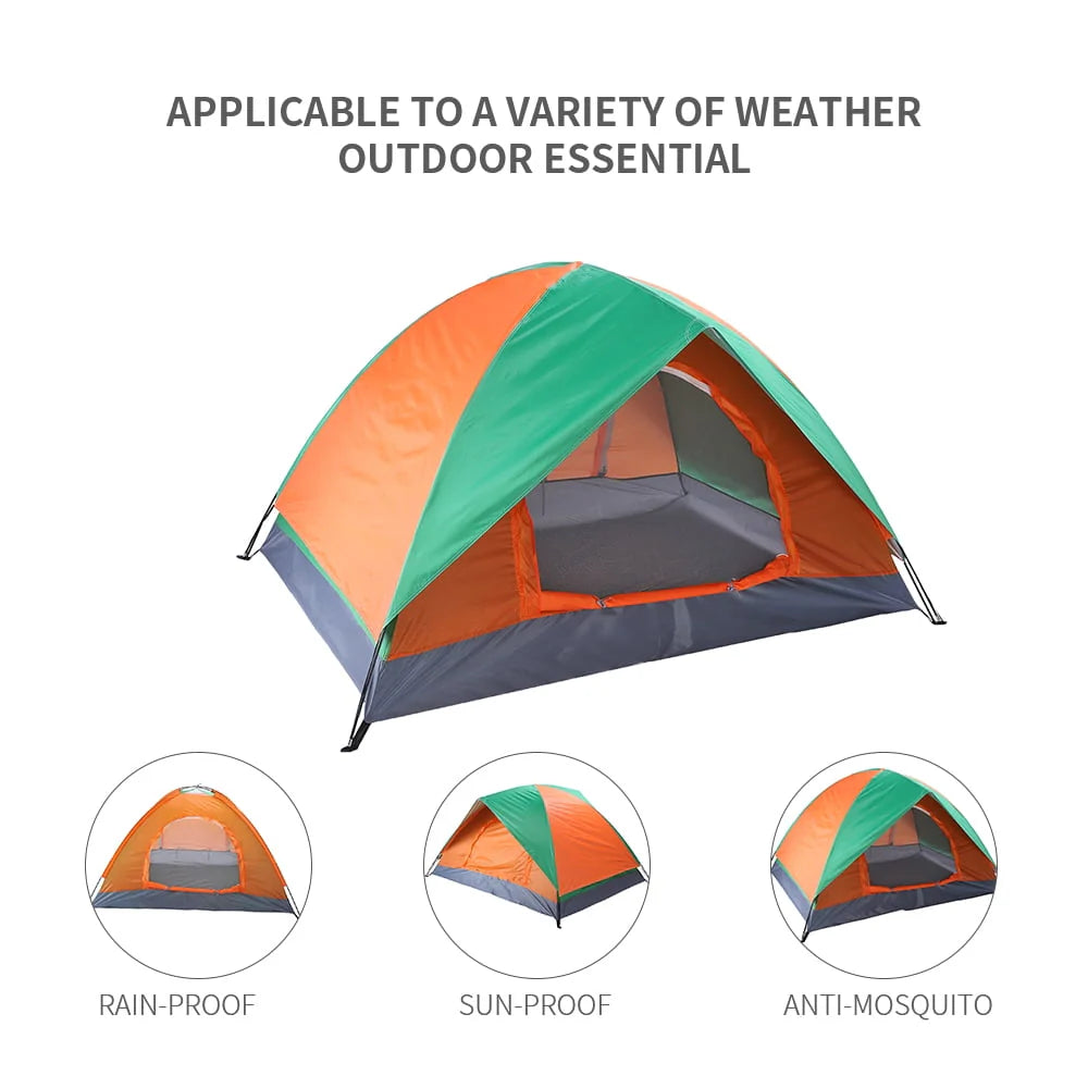 2-Person Dome Tent with Carry Bag A6400