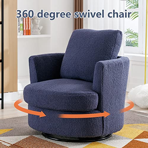 Beige Swivel Barrel Chair Set of 2 M867