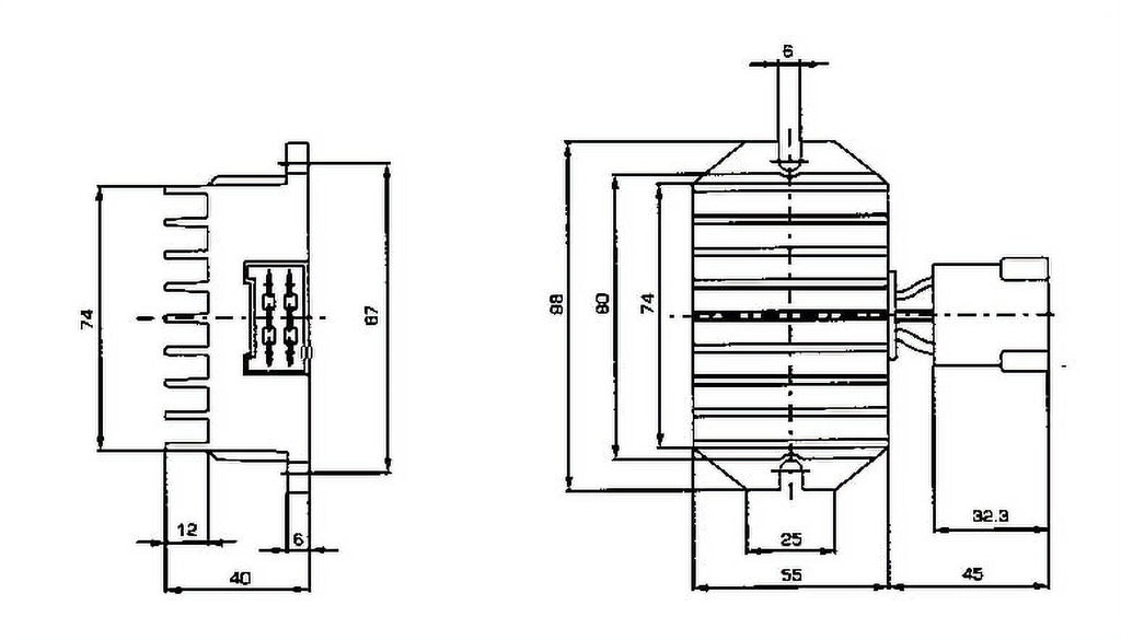 Ignition System Stator for Adler M200 M250 G83602