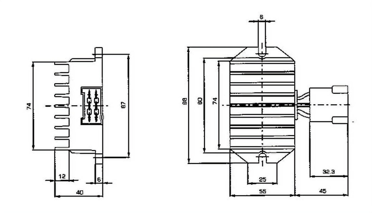 Ignition System Stator for Adler M200 M250 G83602