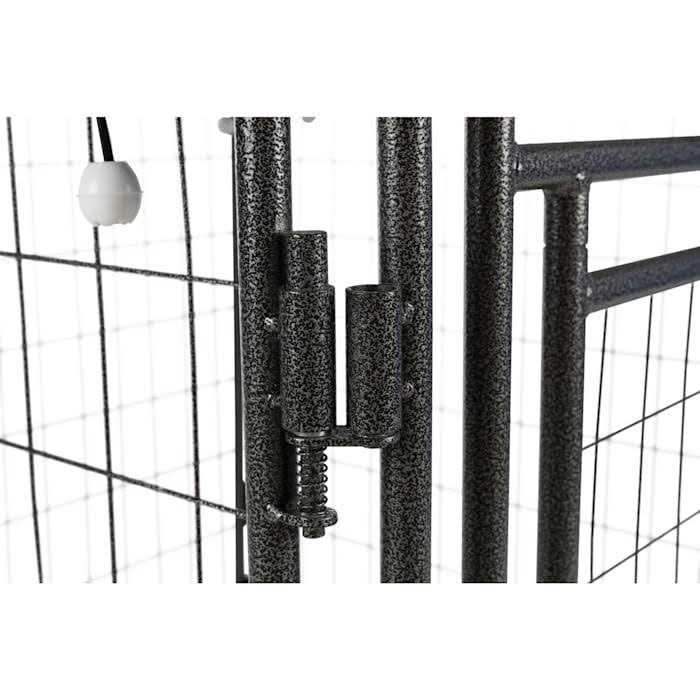 Outdoor Dog Kennel with Cover V448