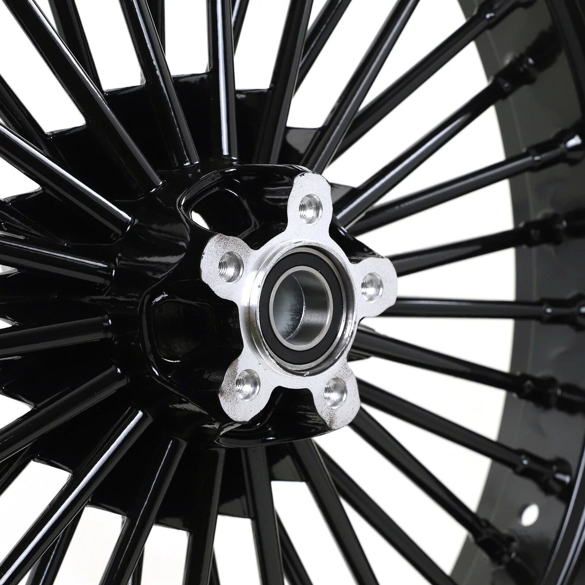 21x3.5 18x5.5 Fat Spoke Wheels Rim for Harley Dyna Wide Glide FXDWG 2006-2017 P61972