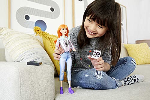 Music Producer Doll with Orange Hair, Tee, Jacket & Jeans T219762