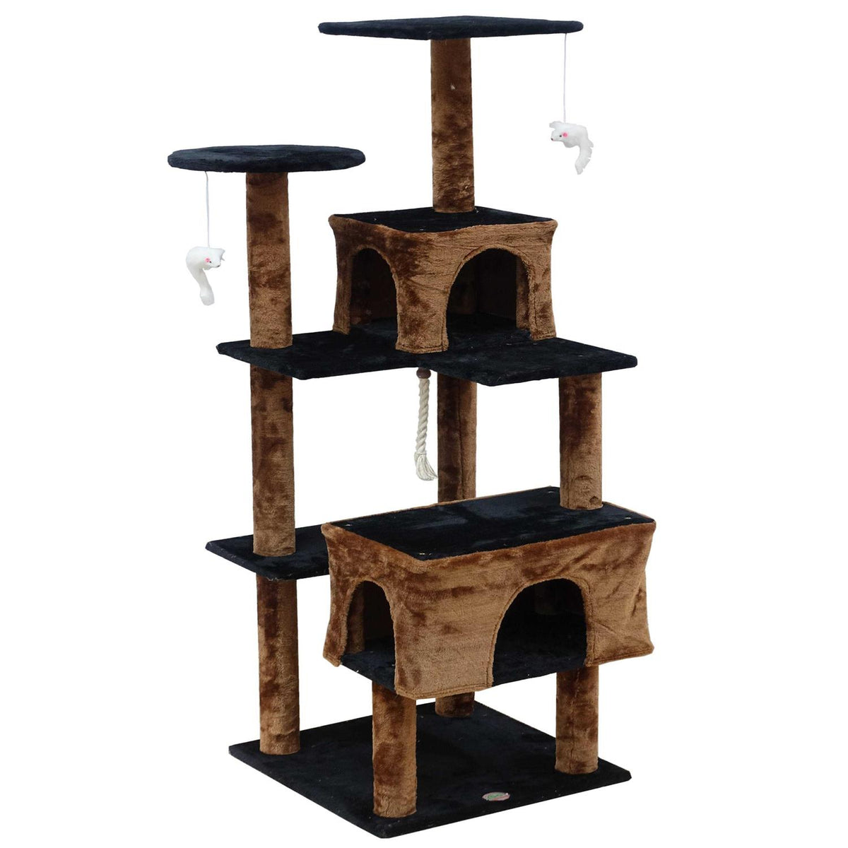 Kitten Cat Tree Condo with Scratching Board E27532
