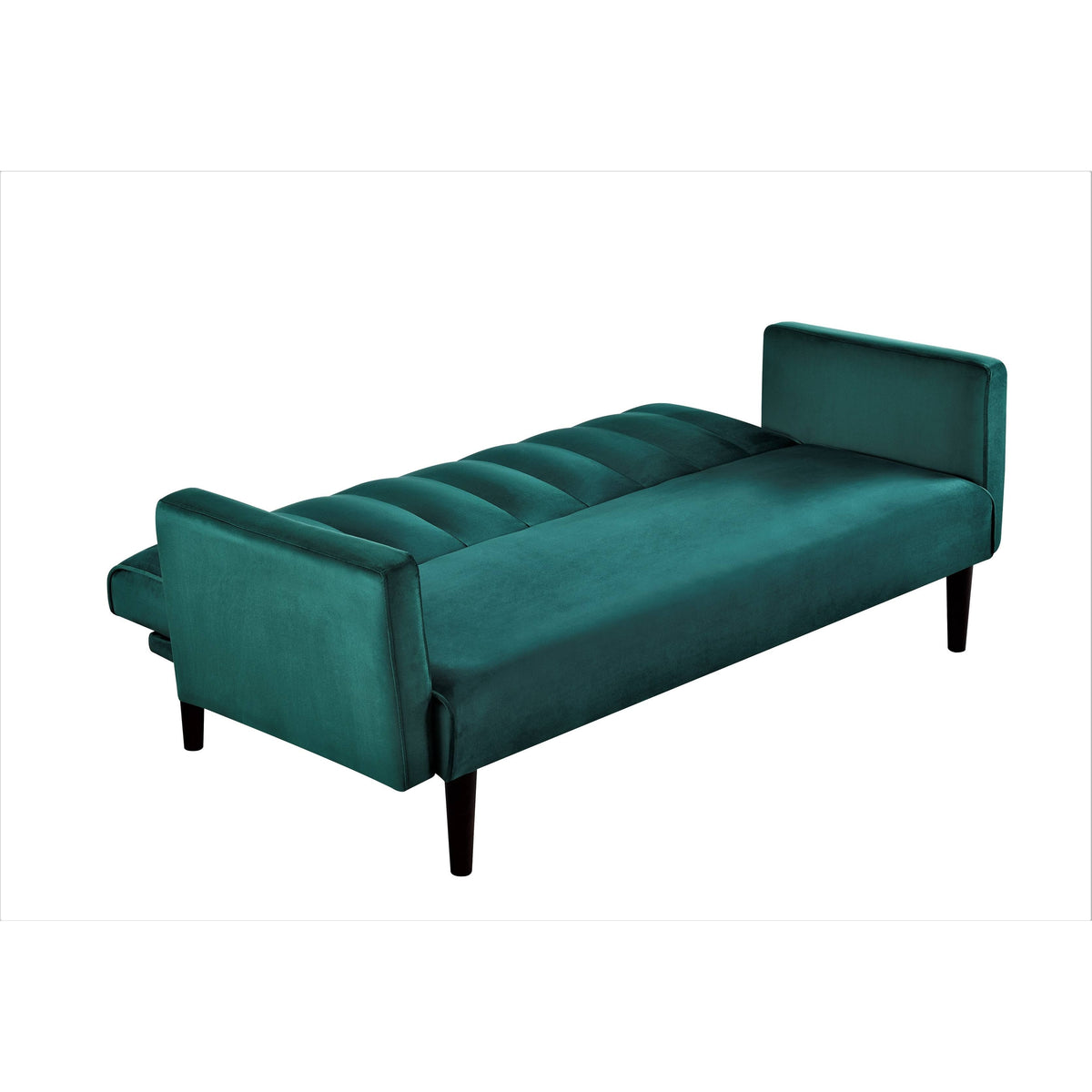 Striped Velvet Sofa Bed Sleeper O697