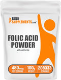 Folic Acid Powder 800 mcg Gluten Free 100g D337735
