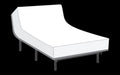 Adjustable Bed with Memory Foam Mattress A262