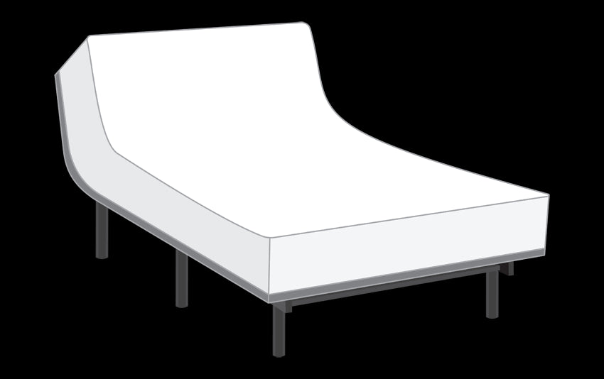 Adjustable Bed with Memory Foam Mattress A262