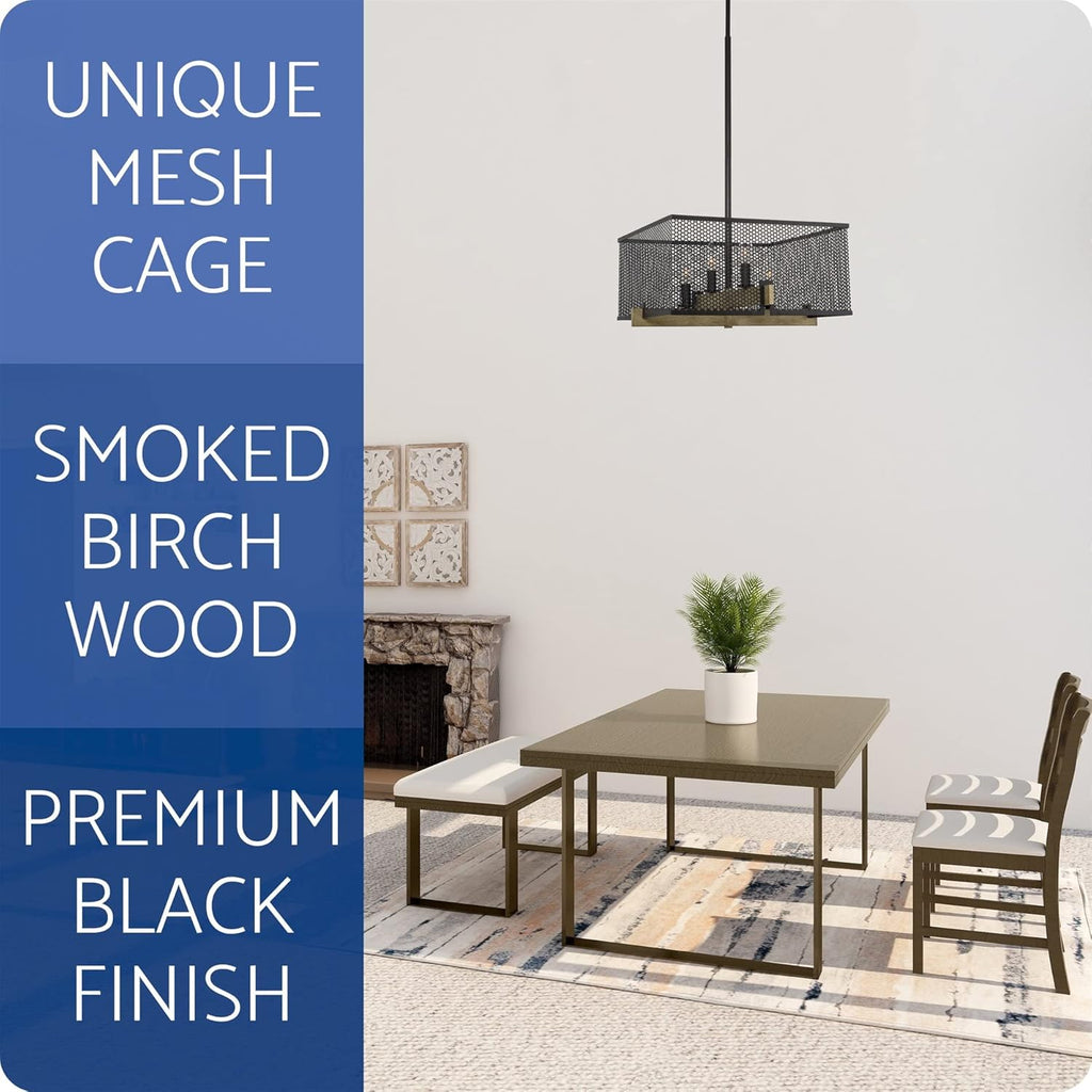 4-Light Pendant Light Chandelier C371