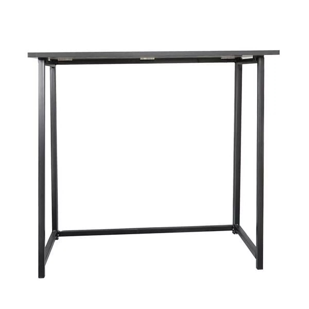 32" Black Computer Desk with Metal Leg T818