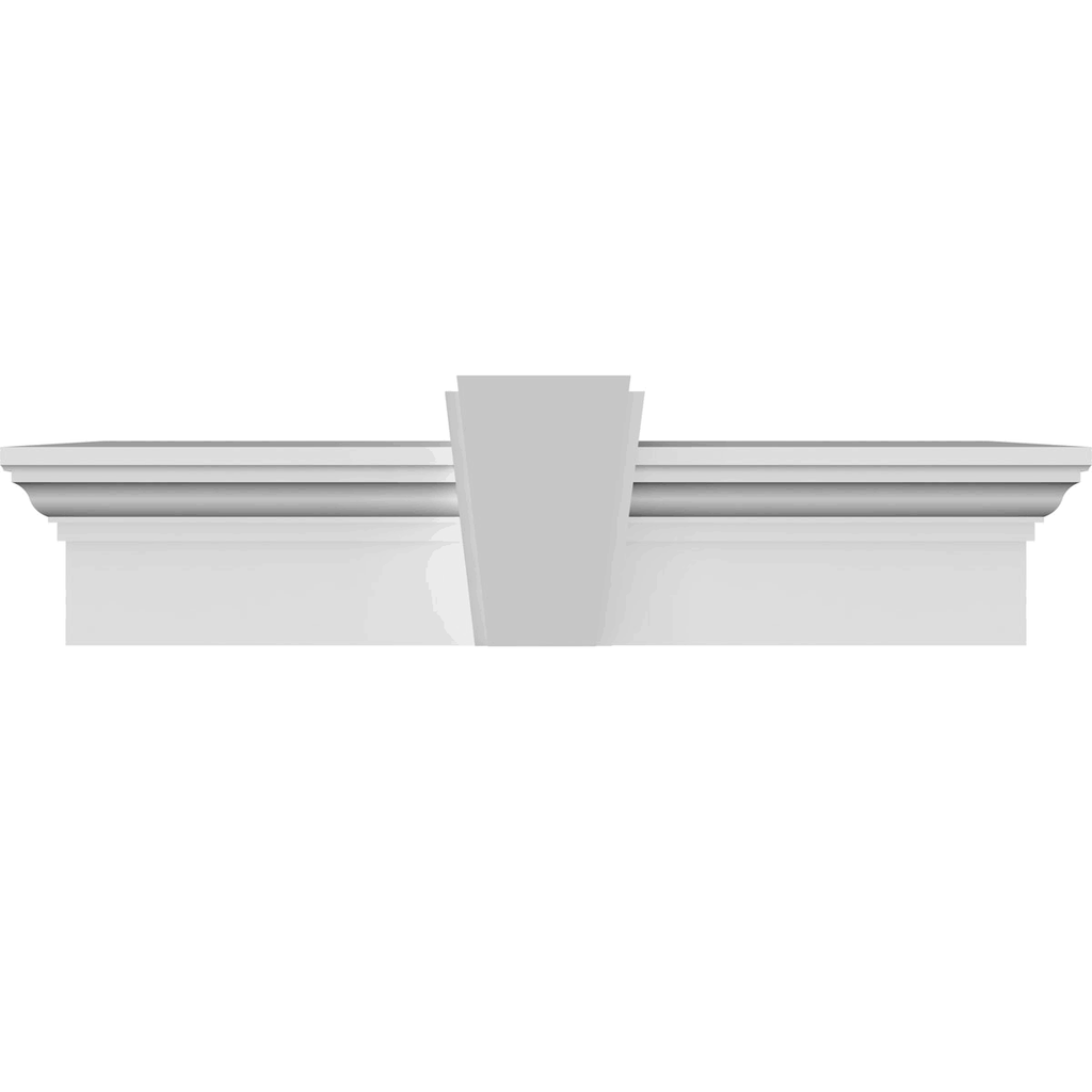 Traditional Crosshead with Deco Keystone X781744