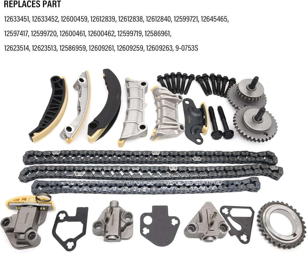 Engine Timing Chain Kit 2.8L 3.0L 3.6L DOHC 24V O71402
