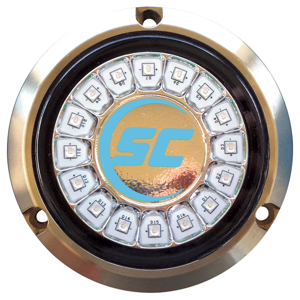 Bronze Underwater 16 LED Light D2001