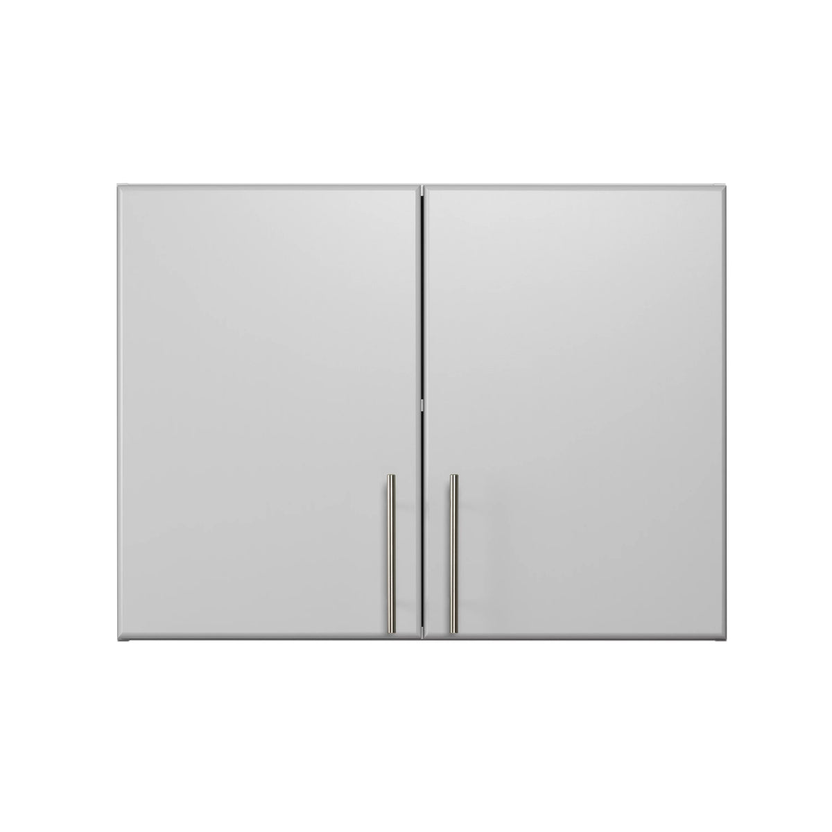 Light Gray Wall Cabinet with Storage Shelf I225455