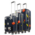 Mickey Mouse 3 pc Hardside Spinner Luggage N344326