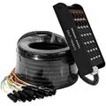 16 Channel 75ft XLR Snake Cable with 1/4 Returns M76492