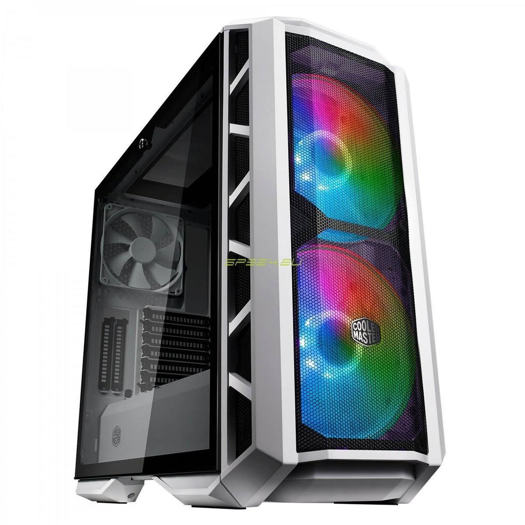 White Mesh Midi Tower G4492