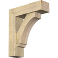 Rough Sawn Bracket with Offset Brace, Douglas Fir G406938