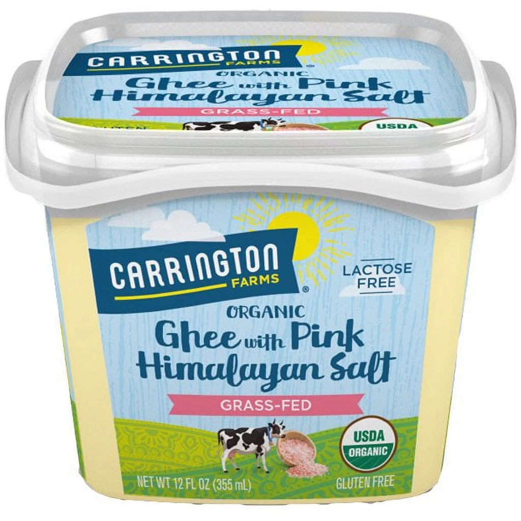 USDA Organic Grass Fed Ghee with Himalayan Salt 12oz Z33185