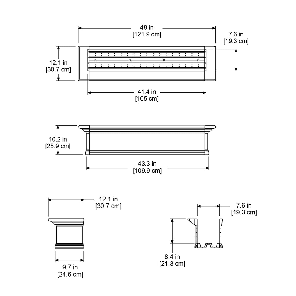 White Window Box I942627