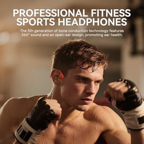 32G Memory Bluetooth 5.4 IP68 Waterproof Open-Ear Sports Headphones S253
