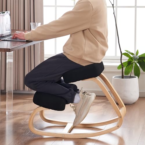 Adjustable Kneeling Chair with Cushion N843