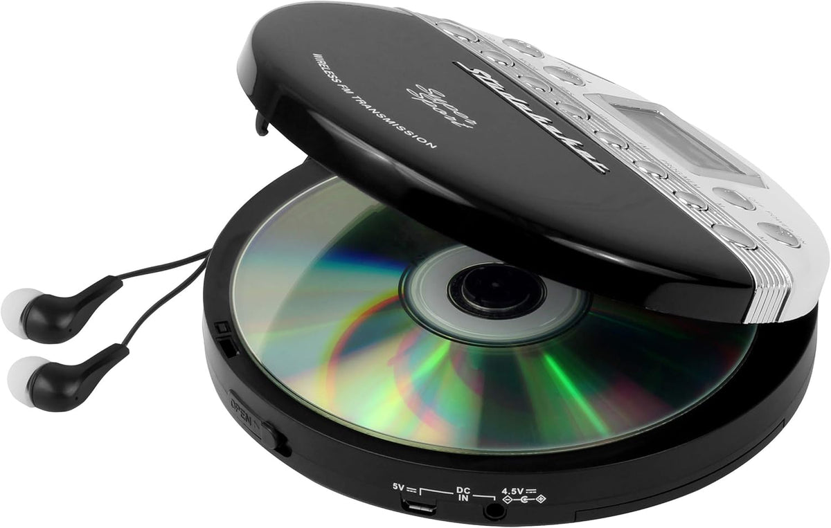 Portable CD Player with FM Stereo Radio B33704