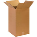 Tall Cardboard Boxes, 14' x 14' x 24', Single Wall Corrugated A848