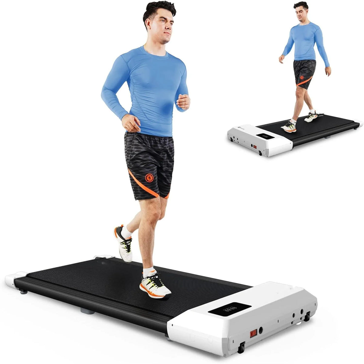 Under Desk Treadmill 2 in 1 Portable Walking Pad 2.5HP G38726