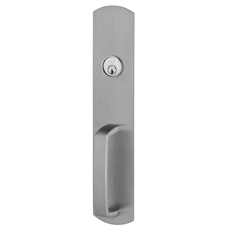 Night Latch Pull Trim, Satin Chrome Finish V3293
