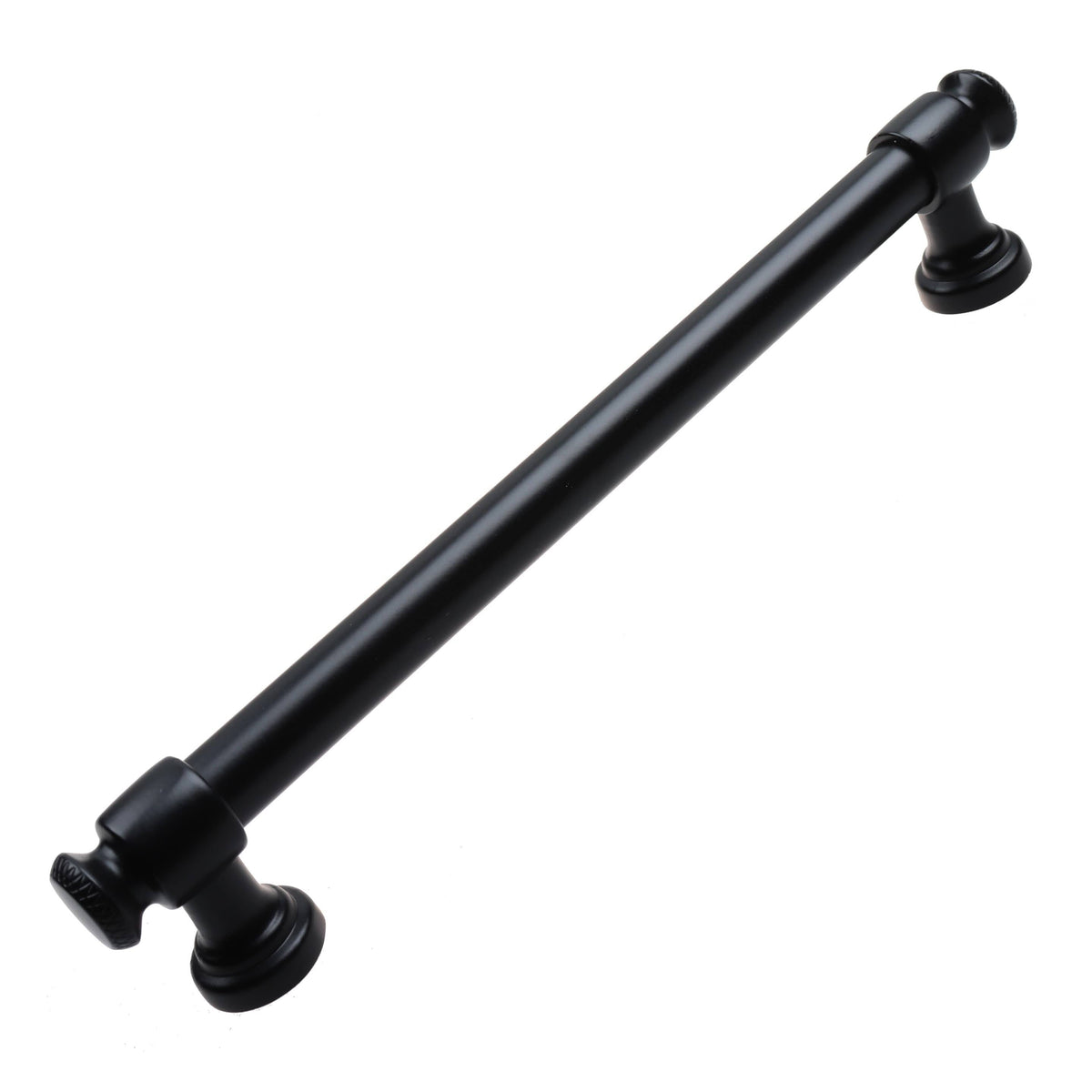 25-pk 6-1/4 in. Center Matte Black Cabinet Pull K5895