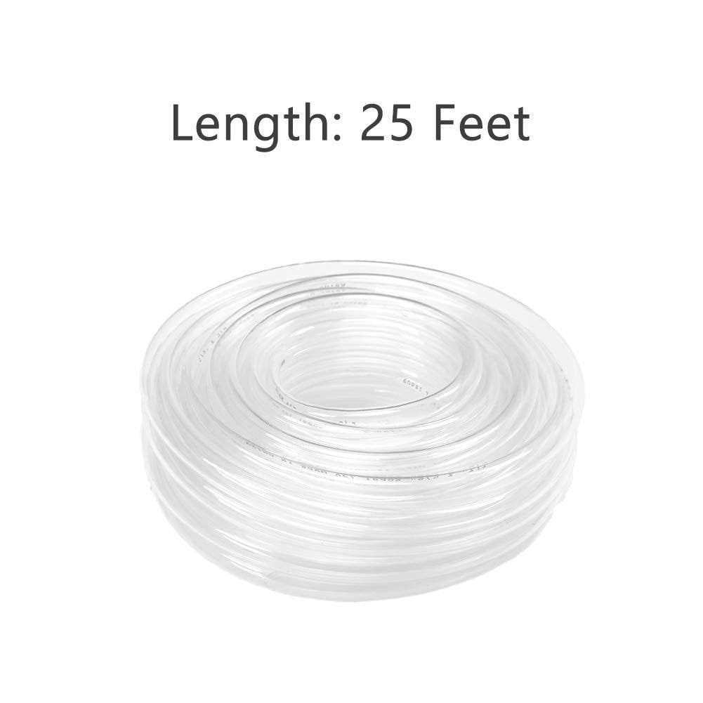 Clear Vinyl Tubing Flexible PVC Hose A86781