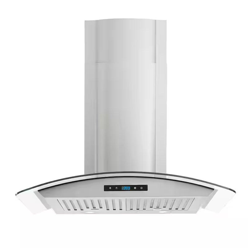 30 in. 500CFM Convertible Wall Mount Range Hood in Stainless Steel I6744