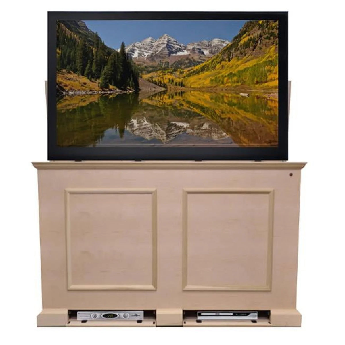 Unfinished TV Lift Cabinet for Up To 60 in. Flat Screen I155686