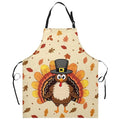 Snowman Cardinal Birds Christmas Kitchen Apron with Adjustable Strap and Two Pockets X695286