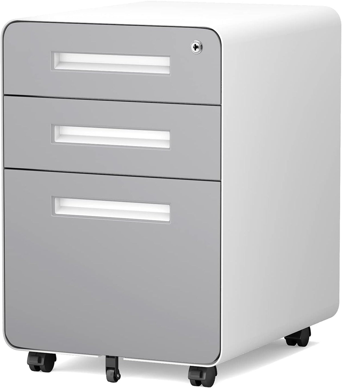 3 Drawer Metal File Cabinet with Lock L50252