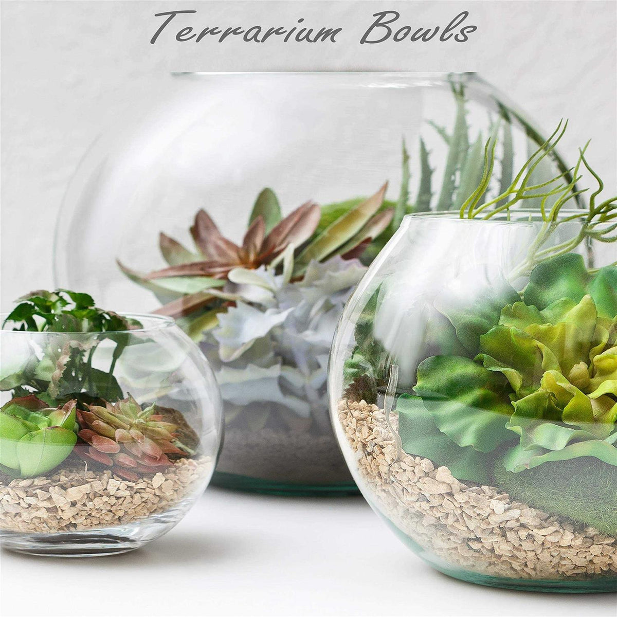 Glass Bubble Bowl Vase D6521