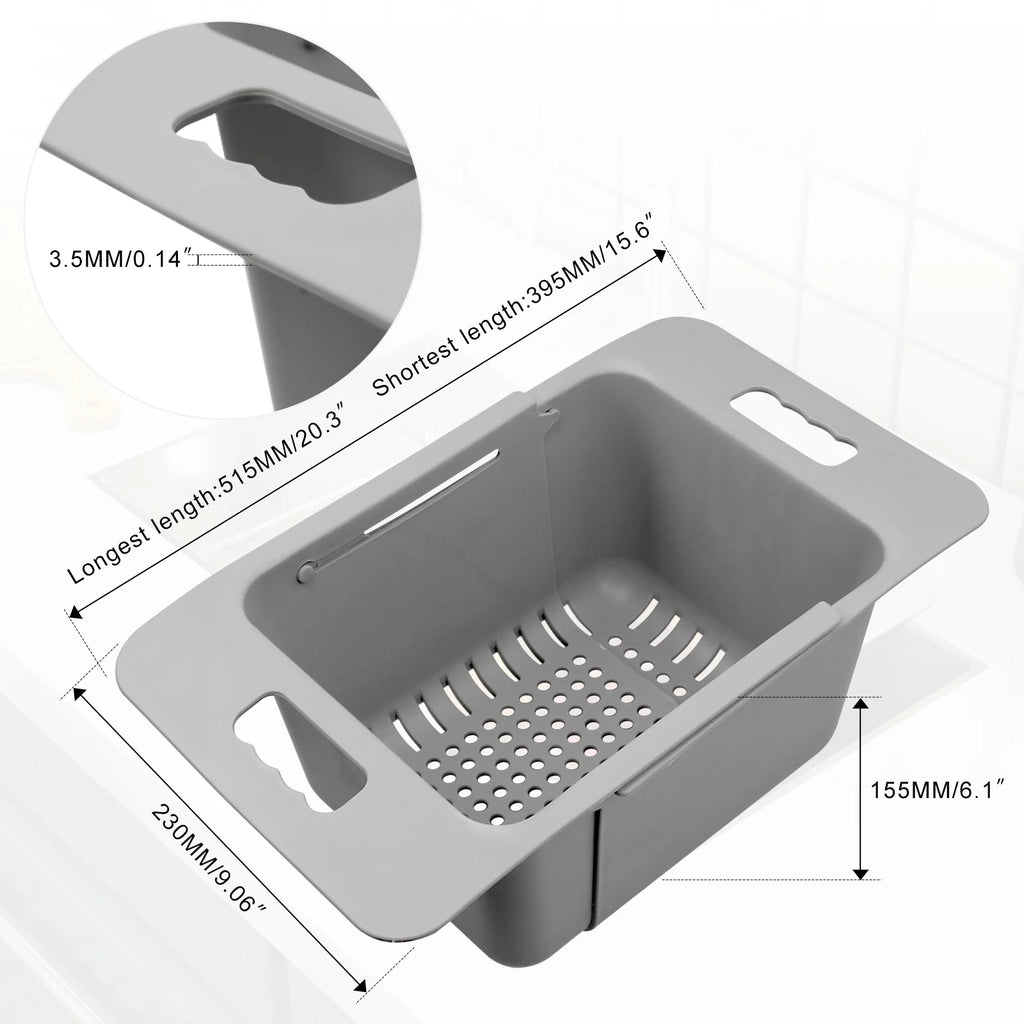 Adjustable Freezer Baskets with Handle A54364