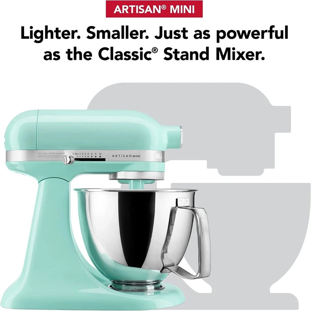 3.5-Quart Ice Blue Tilt-Head Stand Mixer Q60057