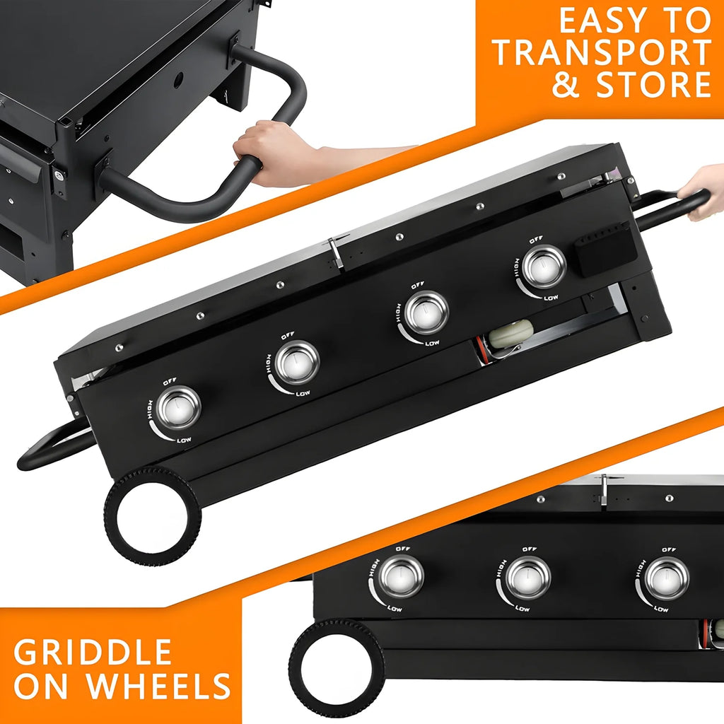 4 Burner Propane Gas BBQ Grill F26583