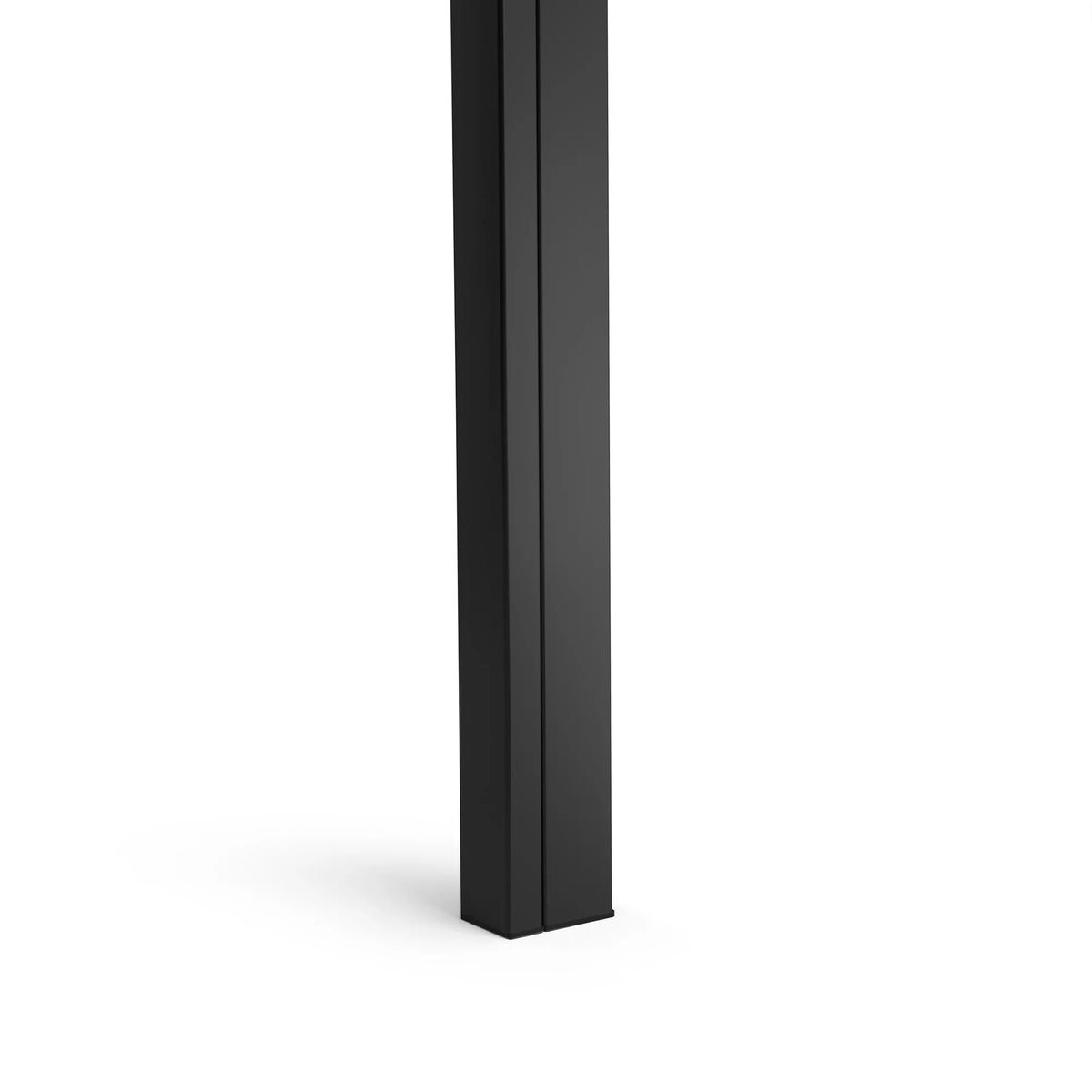 Black Tempered Glass-topped Dining Table I7081