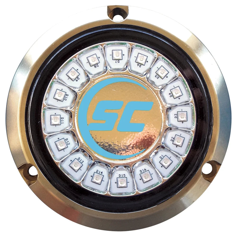 Bronze Underwater 16 LED Light D2001