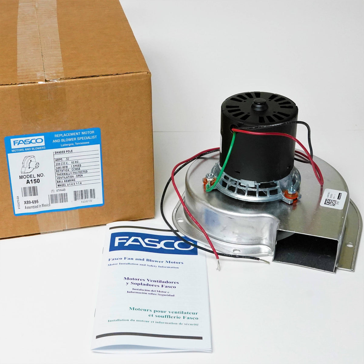 Inducer Motor F8460