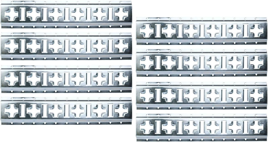 Galvanized 12 Gauge Steel E-Track Tie Down Rail, 4 Pack E5572